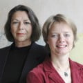 Barbara Zuber und Renate Franke